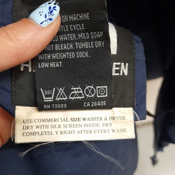 Helly Hansen Reversible Down Large Nylon   Jacket - Picture 14 of 16